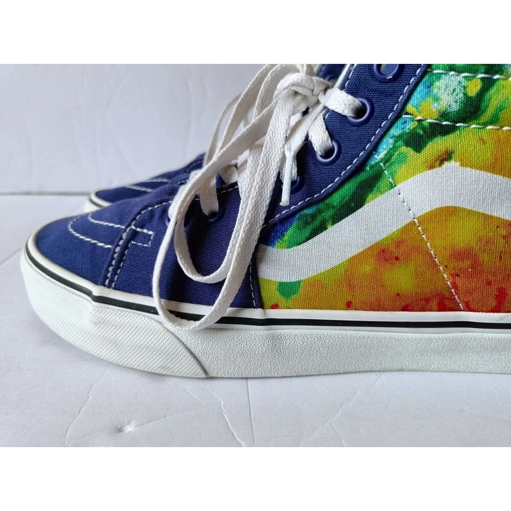Vans X Crayola SK8-Hi Shoes Men's 8 Women’s 9.5 Multicolor High Top Sneakers